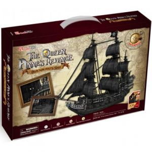 CubicFun The Queen Anne's Revenge - (Difficulté : 8/8) - Puzzle 3D 308 pièces