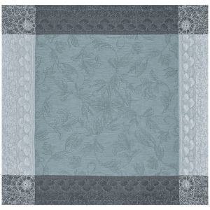 Le Jacquard Français Serviette de table en lin bleu 58x58