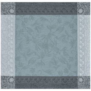 Le Jacquard Français Serviette de table en lin bleu 58x58