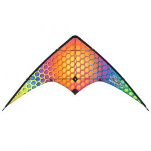 Hq Cerf-volant 2 lignes - Drifter arc en ciel mesh