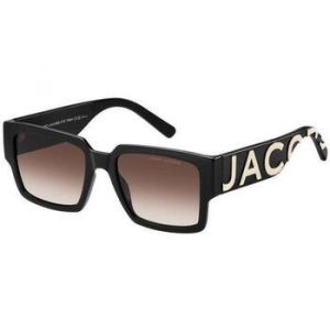 Marc Jacobs Unisex MARC 739/S 80S/HA Lunettes de soleil Inject&eacute; Noir Marron Carr&eacute; Ombr&eacute;