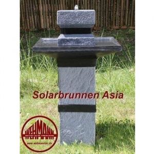 Wehmann Fontaine Solaire Asie Zengarten Fontaine Lot Complet pour Jardin Et Terrasse Jour Et Nuit !!!