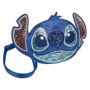 ARTESANIA CERDA Bolso Bandolera 3D Stitch, Sac à bandoulière Mixte, Bleu