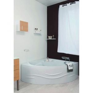 Kit Baignoire d'angle + tablier 140x140cm
