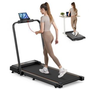 Tapis De Marche Tapis Course, Vitesse 1-10km/H, Ultra Silencieux 2,5hp, Avec Télécommande Et Lcd Idéal Pour Maison - Ft51