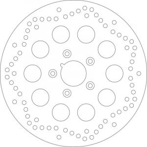 Sbs Disque de frein arrière 5152