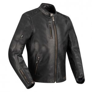Segura Blouson cuir Laxey noir- 3XL