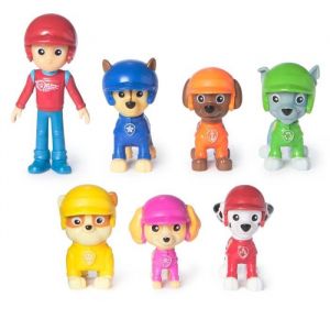 Spin Master Paw Patrol - Pat Patrouille - Coffret Cadeau 7 Figurines Rescue Wheels - Figurine Pat Patrouille À Collectionner - Pat Patrouille Jouet - Cadeau Enfant 3 Ans et + - Jouet Enfant 3 Ans et +