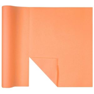 Ruedelafete Chemin de table AIRLAID luxe 40cm x 4m80, Corail (rouleau)
