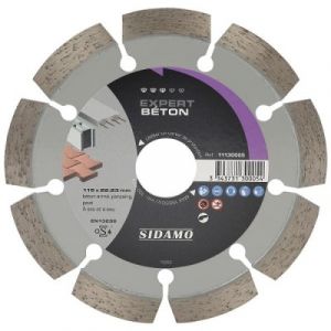 Sidamo 11130007 - Disque diamant Béton / Béton armé D. 230 x 22,23 x H 10 mm