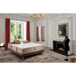 Relax matelas 140x200 pure state - mousse à mémoire de forme - épaisseur 30 cm - soutien ferme - mousse haute densité hr - 11 zones de confort