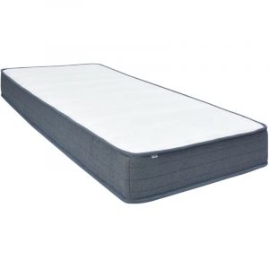 VidaXL Matelas de sommier &agrave; lattes 200x70x20 cm tissu, matelas de lit, matelas &agrave; ressorts ensach&eacute;s individuels, petit matelas simple
