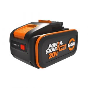 Worx Batterie Powershare Pro au Lithium-ION 20V - 5Ah - WA3645 (Compatible avec Tous Les Outils 20V/40V/80V)