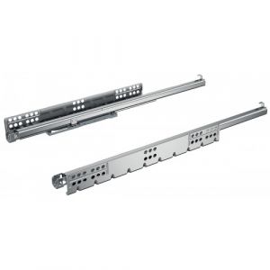 Hettich Coulisse pour tiroir bois push to open 25kg - Longueur : 480 mm