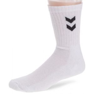 Hummel Chaussettes Trois Pack Crew Blanc - Taille UK 10