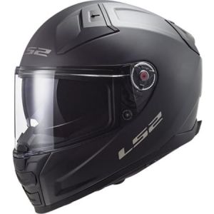 Ls2 Casque Vector 2 FF811 Solid Noir Mat - Taille 2XL
