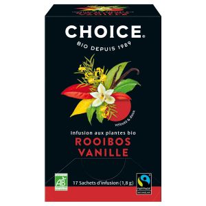 Choice Rooibos Vanille Bio 17 sachets