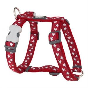 RedDingo Harnais pour Chien Style Étoile 3048 cm Rouge
