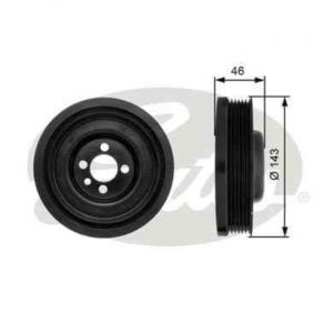 Gates Poulie Damper TVD1040