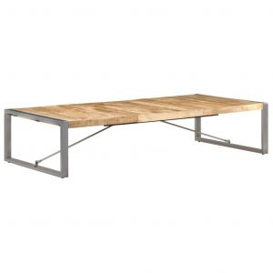 Image de VidaXL Table basse 180x90x40 cm Bois de manguier brut. Produit Neuf ! Garantie 0 ans !