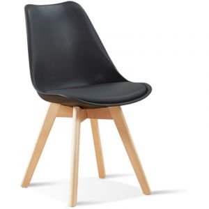 Chaise scandinave noire - Bjorn