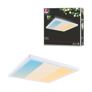 Paulmann 71255 Panneau LED Atria Shine IP44 carré mm 15,7W 2100lm 3000-6500K Blanc