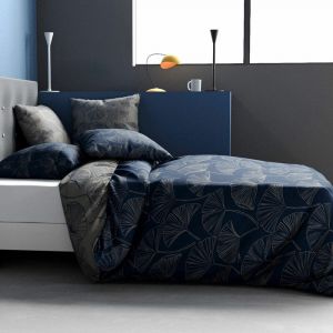 Parure de lit Edo r&eacute;versible 220 x 240 cm