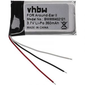 Image de Vhbw Batterie remplacement pour Bose AHB571935PCT-01 pour casque audio, &eacute;couteurs sans fil (350mAh, 3,7V, Li-polym&egrave;re)