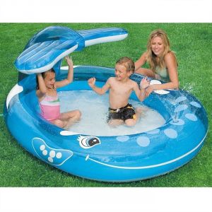 Image de Intex Piscine gonflable Baleine