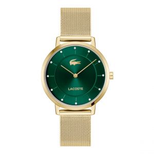 Lacoste Montre Femme Crocorigin - 2001475 Bracelet Acier Doré
