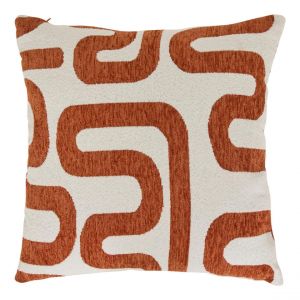 Image de Coussin Safina 40x40cm - terracotta