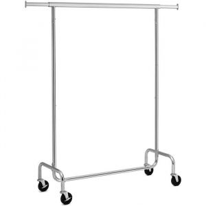 Pendrie Mobile - Portant à Vêtements Sur Roulettes - Tringle Extensible et Design Mobile Capacité 130 kg