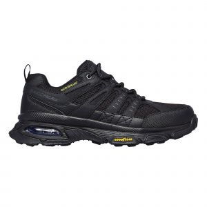 Skechers AIR Envoy, Basket Homme, Noir, 46 EU