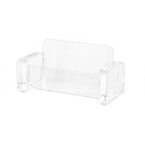 Wedo Cristallic porte-cartes de visite acrylique transparent 604416