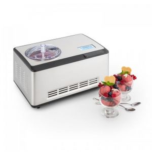 Image de Klarstein Dolce Bacio Sorbetière à compresseur 2 l écran LCD tactile inox