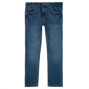 Image de Levi's Jean Junior en coton mélangé indigo effet délavé coupe slim 511?