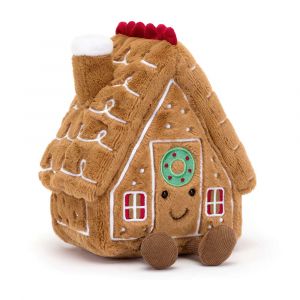 Jellycat Peluche Amuseable Gingerbread House (22 cm)