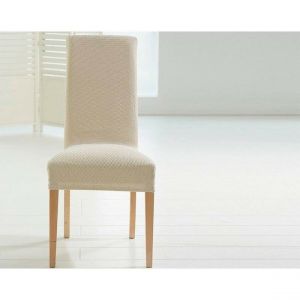 Housse de chaise extensible - Naturel