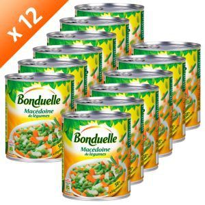 Image de Bonduelle Macédoine de légumes (12 x 265g)