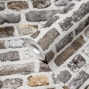 A.S. Creation Pv/int stone gris beige