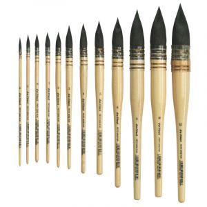 Image de Da Vinci Pinceau à lavis daVinci 418 aquarelle, Taille 5 - Ø 13mm