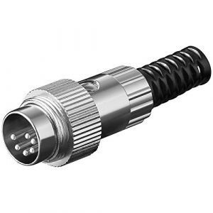 Binder Connecteur DIN mâle 6 Voies métallique