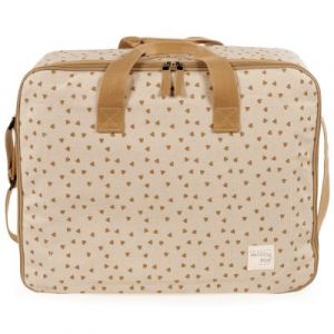 Walking Mum Valise coeurs Poppy Cannelle
