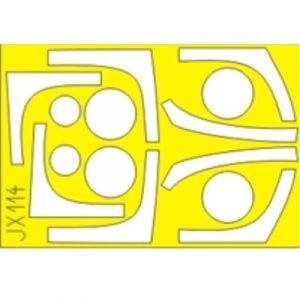 Eduard Accessoire Lockheed Martin F-16I Sufa 'Storm' 1/32 (pour maquettes Academy) 1/32EDUAJX114 - Masques de verrières maquettes avions