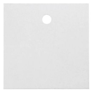 Ruedelafete Sachet de 10 marque-places Carr&eacute;, Blanc