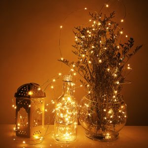 Deuba Guirlande 200 LEDs en cascade Pour Int&eacute;rieur et Ext&eacute;rieur D&eacute;coration de No&euml;l