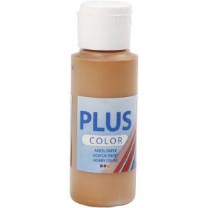 Plus color Peinture acrylique - 60 ml - Sienne brut