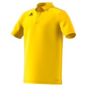 Image de Adidas Polo à Manches Courtes Core 18 116 cm Yellow