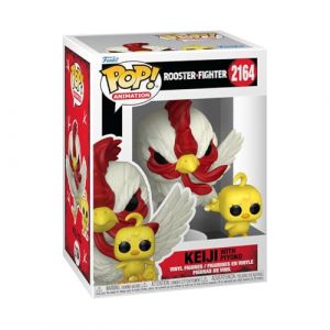 Funko Pop! & Buddy: Rooster Fighter - Keiji & Piyoko - Figurine en Vinyle &agrave; Collectionner - Id&eacute;e de Cadeau - Produits Officiels - Anime Fans