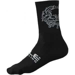 Image de Al&eacute; Cycling Al&eacute; - Skull Socks - Chaussettes de cyclisme taille 36-39 - S, noir